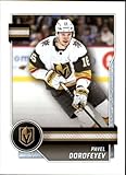 2025-26 Topps NHL Stickers 509 Pavel Dorofeyev Vegas Golden Knights Official Hockey Sticker (paper thin, smaller than regular card)