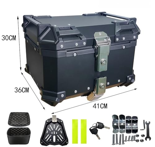 Top case moto alu étanche 30L avec coussin de confort - 7