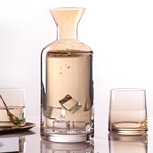 Jarra de vidrio resistente con diseño creativo y botella para té 6