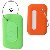 ABENCA Luggage Tags with Smart Trakcer Item Finder Work with Apple Find My (iOS Only), Smart Air Tag, Item Locator for Suitcase, Keys, Backpack.2 Pcs
