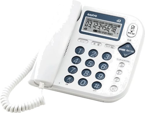 Amazon | SANYO 留守番電話機 TEL-F59(H) | Sanyo | 電話機本体