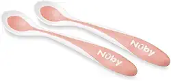 Nuby Kit Colheres Termossensíveis Nûby Rosa