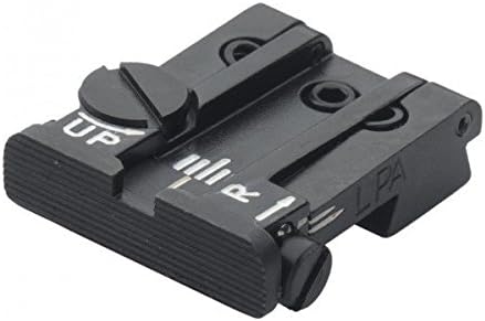 LPA rear sight for Beretta 92, 96, 98, M9, Stock, Brigadier, 90Two (Blade style 07)