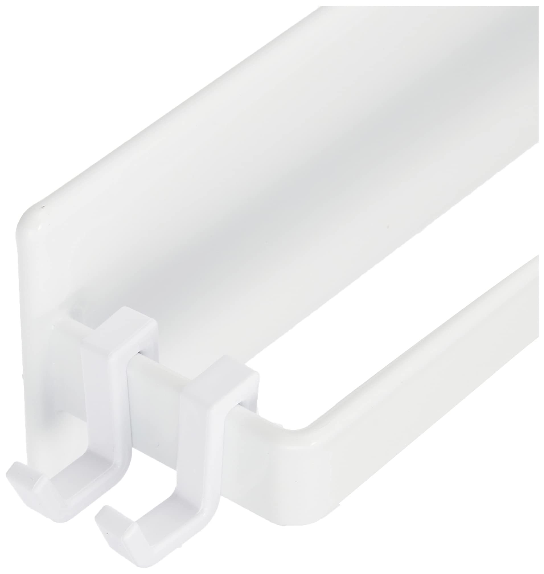 Yamazaki Industries 4596 Magnetic Bathroom Towel Hanger, Wide, White, Approx. W 15.7 x D 1.8 x H 2.0 inches (40 x 4.5 x 5 cm), Tower, Towel Hanger, Hanger