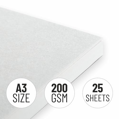 Image of Anupam Ultra Artist Book A3 Size | Wiro Binding Lay-Flat Design Notebook | Acid Free Optimal Coarse Texture | 200 GSM | 25 Sheets, 50 Pages | Ideal for Drawing, Sketching, Design & Architecture