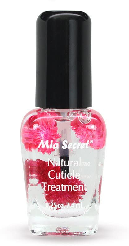 Mia Secret Tratamiento de aceite para cutículas fabricado en Estados Unidos (rosa, 14 oz.)