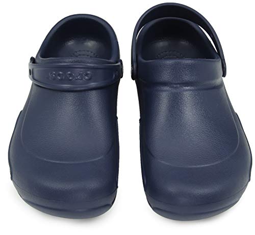 Crocs Unisex Adult Men's And Women's Bistro Clog | Slip Resistant Work Shoes, Navy, 8 Us #TOP2