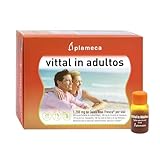 PLAMECA Vittal In Adultos, Jalea Real Defensas, Cansancio y fatiga, Espino Blanco y Jugo de Noni, 20 Viales de 10 ml
