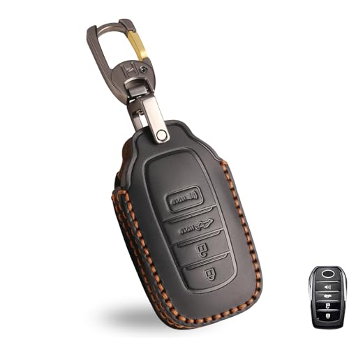 Housse de clé en cuir OLLEN idéale pour vos déplacements en Toyota Highlander