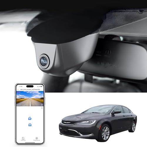 Mangoal 4K Dash Cam Custom Fit for Chrysler 200