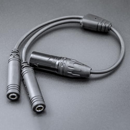 Adaptador AIRVOICE GA Plugs a conector XLR 5 pines negro miniatura 4