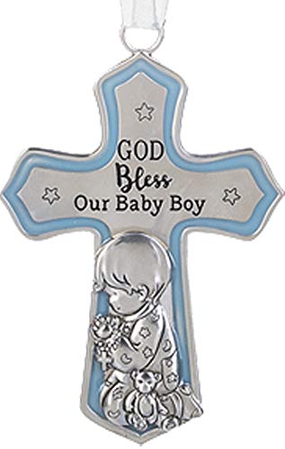 Décoration de berceau pour fête prénatale et cadeau de baptême bébé