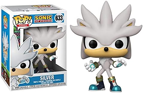 Funko Silver The Hedgehog + ToyBop Protector: Sonic 30th Anniversary Pop! Games Vinyl Figure (Bundled with Pop Protector Collector Case Box Gift Set)