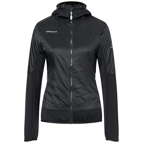 Veste Nervei Hybrid noire KAIKKIALLA vêtement de sport rando pour femme L