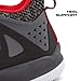 AND1 Takeoff 3.0 Girls & Boys Basketball Shoes, Boys High Top Sneakers - Black/Dark Grey/Red, 7 Big Kid
