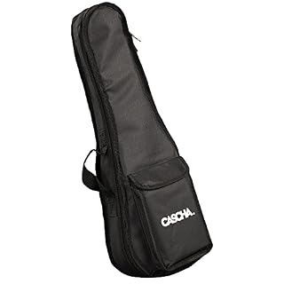 CASCHA Sac pour ukulélé Ténor avec pochette supplémentaire pour les accessoires (par exemple, partitions, accordeur… - Les Beatles, Paul McCartney, John Lennon, RIngo Starr, George Harrison