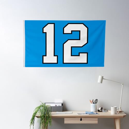 Fyon Large 12TH Man Light Blue Flag 3X5Ft by Fyon - Image 4
