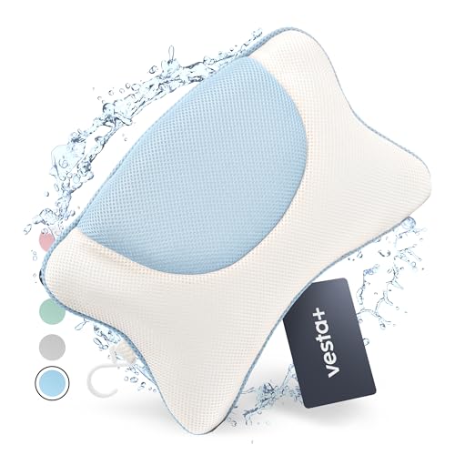 Nackenkissen für die Badewanne von Vesta+ in Blau