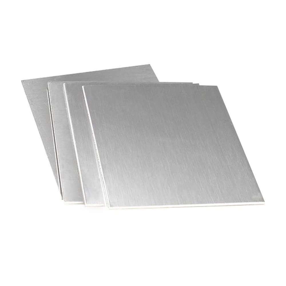 2x 304 Edelstahlblech 200x200x1 Mm – Glatt, Korrosionsbeständig, Auch Kundenspezifisch Bearbeitbar