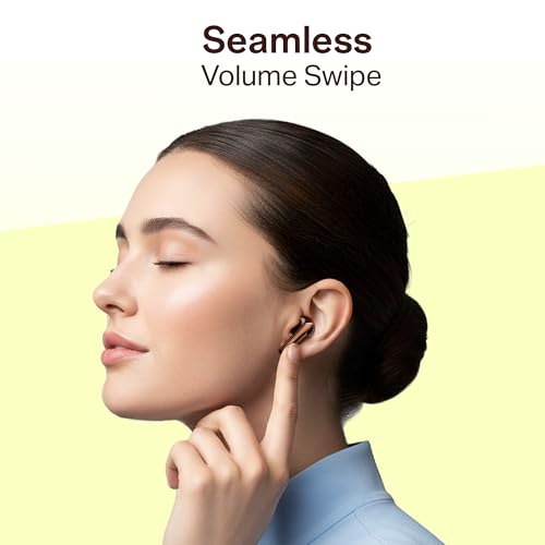 Image of Boat Airdopes Prime 512 (2026 Launch) Volume Swipe Control, 4Mics AI-ENx, 50H Battery, Multi Connect, App Support, BT v6.1, Bluetooth Earbuds, TWS Ear Buds Wireless Earphones with mic(Earth Brown)