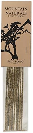 Palo Santo Resin Incense Sticks - 10 Sticks - by Mountain Naturals