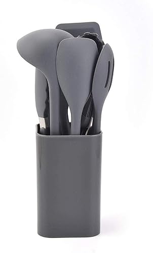 Miniatura 10 de Juego de utensilios de cocina, 1011 piezas de utensilios de cocina de silicona resistente al calor, juego de utensilios de cocina antiadherentes,