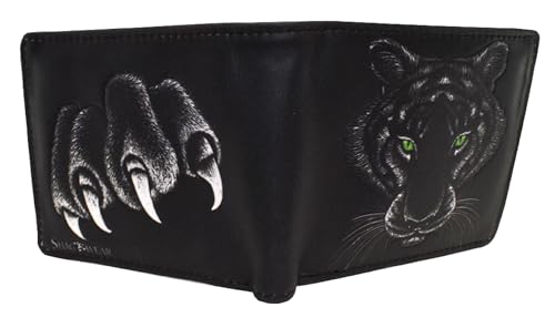 Shag Wear Tiger Claw Billfold Wallet for Men Black