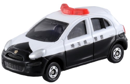 Tomica No.17 Nissan March Patrol Car réplique de collection sous boîte japonaise