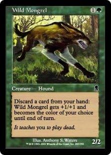 Amazon Co Jp マジック ザ ギャザリング 英語 オデッセイ 野生の雑種犬 Wild Mongrel ホビー 通販
