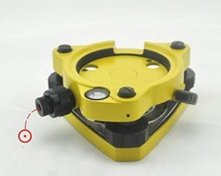 New Yellow Three-JAW Tribrach with Optical Plummet for Total Stations