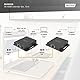 DIGITUS DS-55519 HDMI Extender – UHD 4K 30 Hz – 40 m über LAN-Kabel – Set: Sender & Empfänger – Loop-Out, IR Infrarot – HDMI 1.4 & HDCP 1.4