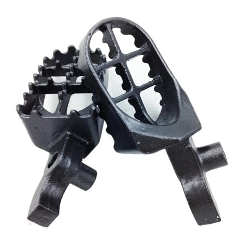 Repose-pieds moto CR125R plaque pied pédale de dirt bike gris