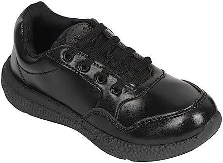 BUNNIES Shoes for Kids Boys and Girls School Shoes Sneakers for Kids Shoes (4.5 Years to 12 Years) Black Shoes