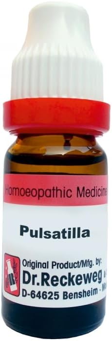 Dr. Reckewega. Pulsatilla Nigricans 30 11ml - Homeopathic Dilution for General Wellness | pack Of 1