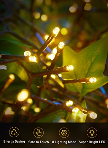 Minetom 20Feet 200 Led Firecracker String Lights #TOP2