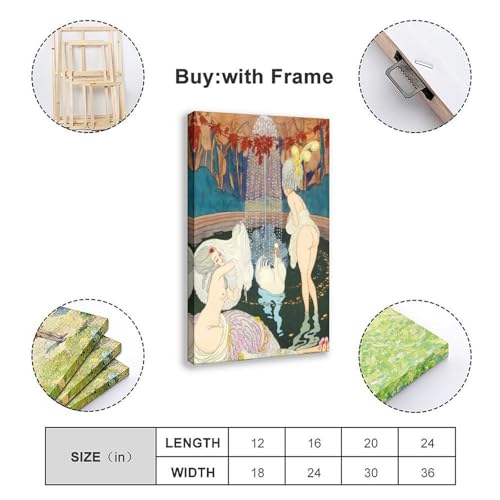 Impression toile The Ladies Gerda Wegener grand format - 2
