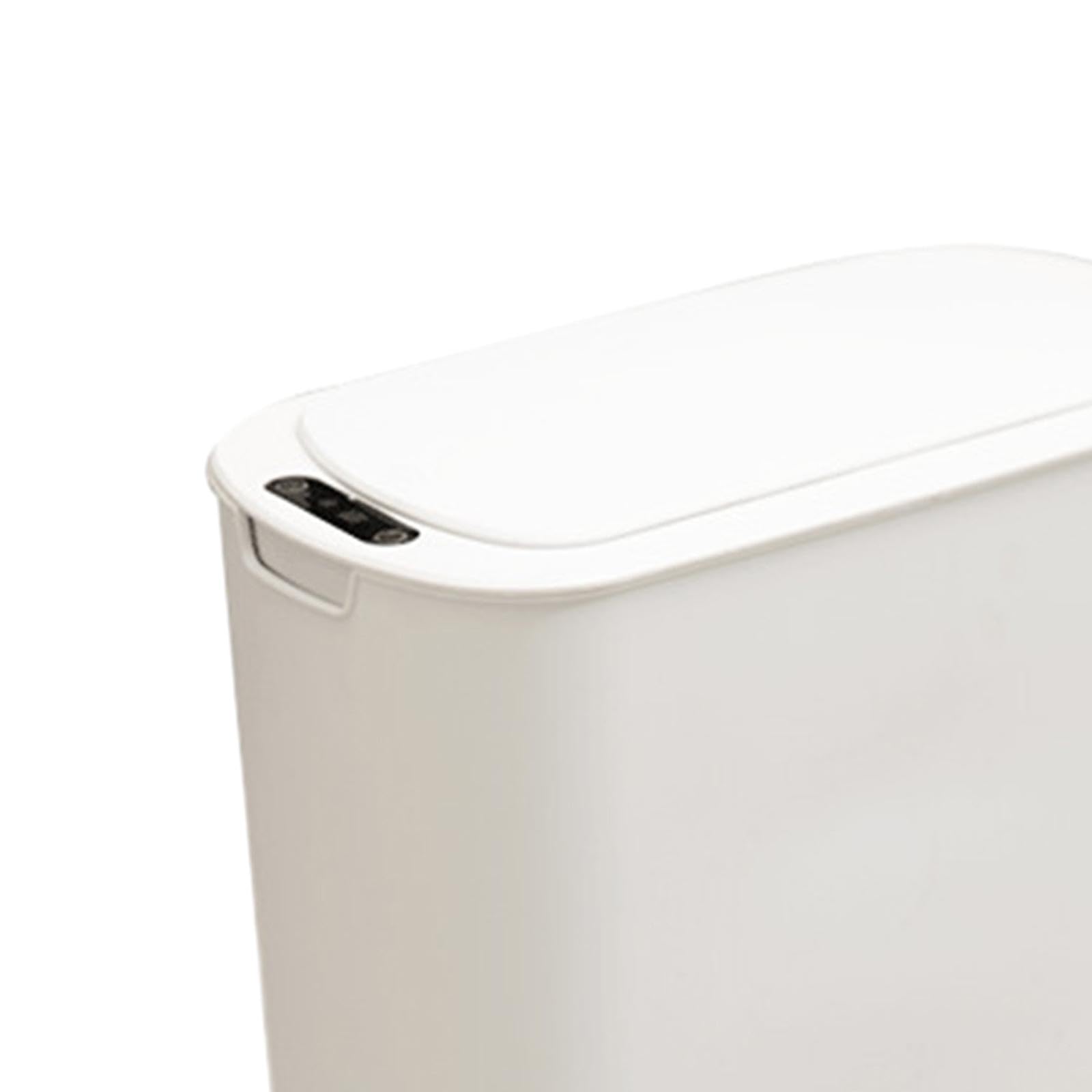 Mojawo Abfalleimer 25 Liter - Automatischer Deckel Kücheneimer Mint Farbe