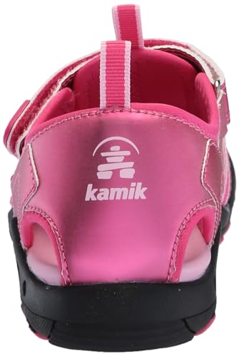 Kamik Sandália esportiva feminina Crab Shine, rosa, 21