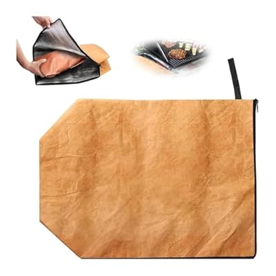 Insulated Meat Resting Bag Reusable Zippered Meat Insulated Bags ? Grilling Bag Used to Keep Meat Warm and Easy to Clean ? Bbq Grill Bag Suitable for Bbq Smokers