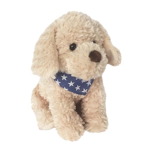 Peluche Goldendoodle Bentley MON AMI : le doudou marron clair idéal pour la sieste