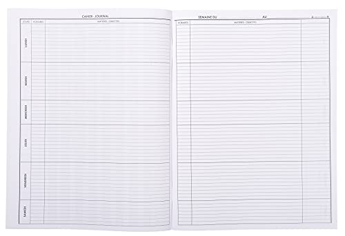 Cahier journal de classe Le Dauphin pour ne plus perdre les notes - 2