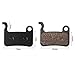 Kqcibz 4 Pairs Bicycle Resin Disc Brake Pads for Deore M596 M595 M535 M665 M775/776/765 /R M975 M966 M965