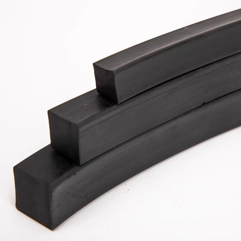 Nitrile Rubber Rubber Gasket Strip Oil & Heat Resistant Square Seal Industrial & Household Dichtung Durable Sealing(1 Meter,7 X 7mm)