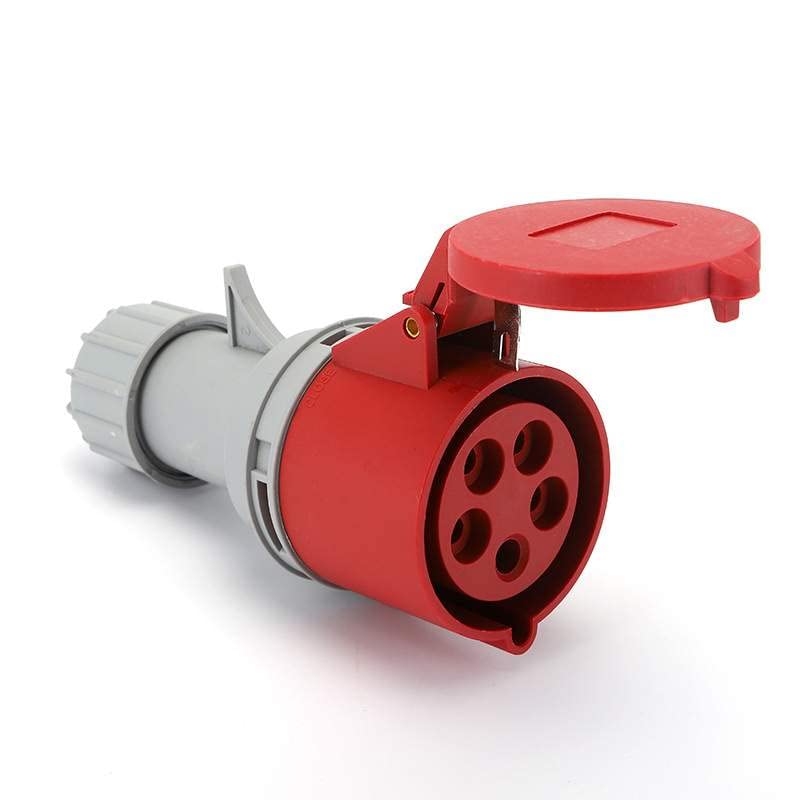 IEC60309 Waterproof CEE Industrial Connector Socket 5Pin 16A 380V-415V 3P+E+N IP44 (Type-3）