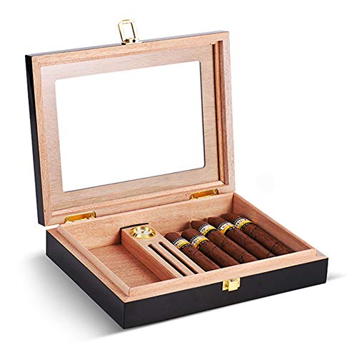 Boîte à Cigares de Voyage en Cèdre AKT : L'Écrin de Luxe Portable pour 15 Cigares