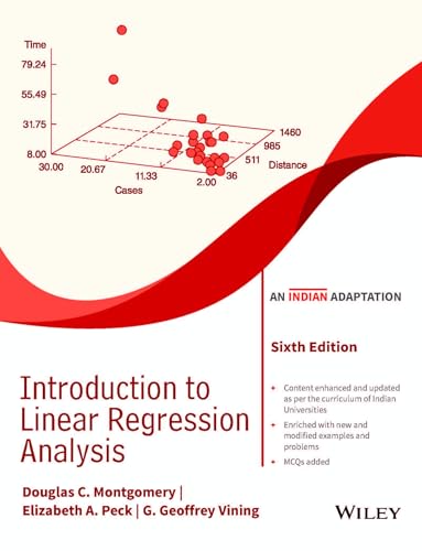 Introduction to Linear Regression Analysis, 6ed, An Indian Adaptation