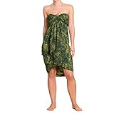 MULTI-FUNKTIONAL Unser hochwertiges Pareo Tuch eignet sich wunderbar als Strandtuch & Wickelkleid im Urlaub, aber auch als elegantes Halstuch fürs Büro und farbenfroher Schal für Deine Freizeit.