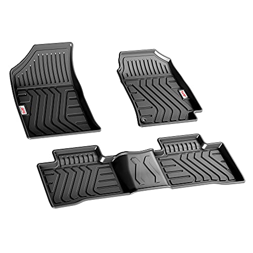 Image of GFX Car Floor Mats (After-Market) | Premium Life Long Foot Mats | Compatible with XUV-3X0 (2024 Onwards) Automatic| Waterproof, Anti-Slip, All-Weather, Durable & Easy to Clean Mats