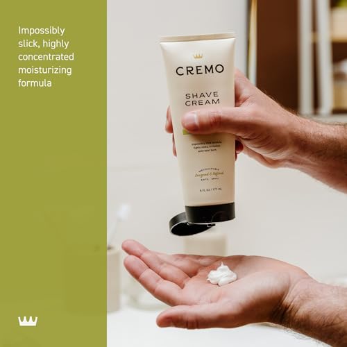 Image of Cremo Sage & Citrus Shave Cream, Astonishingly Superior Ultra-Slick Shaving Cream for Men, Fights Nicks, Cuts and Razor Burn, 6 Fl Oz