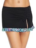 Profile by Gottex Women's Standard Asymmetrical Side Tie Skirted Swimsuit Bottom, Paradise Bay...